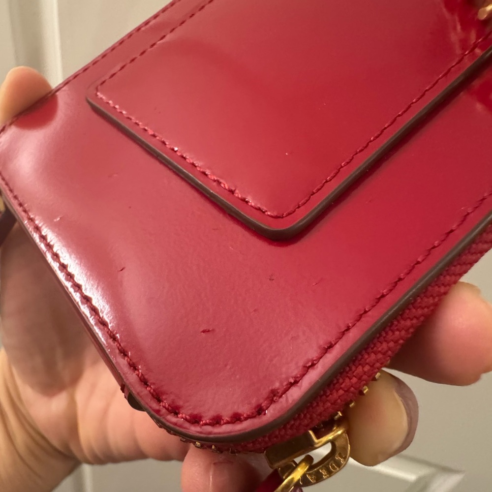 Tory Burch Deep Red Crossbody Phone holder - Picture 12 of 13